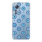 PrintiFy Xiaomi Mi 12 ile Uyumlu 1mm Slim Fit Nazar Boncuğu 1 Baskılı Şeffaf Kılıf
