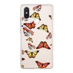 PrintiFy Xiaomi Mi 8 SE ile Uyumlu 1mm Slim Fit Water Color 2 Baskılı Şeffaf Kılıf