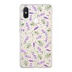 PrintiFy Xiaomi Mi 8 SE ile Uyumlu 1mm Slim Fit Water Color 3 Baskılı Şeffaf Kılıf