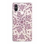 PrintiFy Xiaomi Mi 8 SE ile Uyumlu Kapak Nostalji Desen F Tasarımlı 1mm Fit Şeffaf Silikon Kılıf