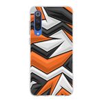 PrintiFy Xiaomi Mi 9 SE ile Uyumlu Kapak Grafiti Style Tasarımlı 1mm Fit Şeffaf Silikon Kılıf