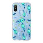 PrintiFy Xiaomi Mi A2 ile Uyumlu 1mm Slim Fit Nazar Boncuğu 3 Baskılı Şeffaf Kılıf