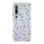 PrintiFy Xiaomi Mi Note 10 ile Uyumlu 1mm Slim Fit Water Color 3 Baskılı Şeffaf Kılıf