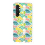 PrintiFy Xiaomi Mi Note 10 Lite ile Uyumlu Kapak Memphis Desen - 3 Tasarımlı 1mm Fit Şeffaf Silikon Kılıf
