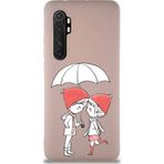 Printify Xiaomi Mi Note 10 Lite Soft Premier Kapak Aşk Tasarımlı Silikon Cep Telefonu Kılıfı