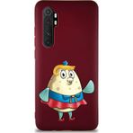 Printify Xiaomi Mi Note 10 Lite Soft Premier Kapak Bayan Puff Tasarımlı Silikon Cep Telefonu Kılıfı