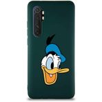 Printify Xiaomi Mi Note 10 Lite Soft Premier Kapak Donald Duck-A Tasarımlı Silikon Cep Telefonu Kılıfı