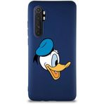 Printify Xiaomi Mi Note 10 Lite Soft Premier Kapak Donald Duck-F Tasarımlı Silikon Cep Telefonu Kılıfı