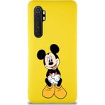 Printify Xiaomi Mi Note 10 Lite Soft Premier Kapak Mickey Mouse-A Tasarımlı Silikon Cep Telefonu Kılıfı