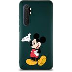 Printify Xiaomi Mi Note 10 Lite Soft Premier Kapak Mickey Mouse-C Tasarımlı Silikon Cep Telefonu Kılıfı