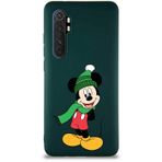 Printify Xiaomi Mi Note 10 Lite Soft Premier Kapak Mickey Mouse-G Tasarımlı Silikon Cep Telefonu Kılıfı