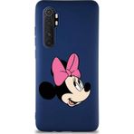 Printify Xiaomi Mi Note 10 Lite Soft Premier Kapak Minnie Mouse-A Tasarımlı Silikon Cep Telefonu Kılıfı