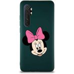 Printify Xiaomi Mi Note 10 Lite Soft Premier Kapak Minnie Mouse-C Tasarımlı Silikon Cep Telefonu Kılıfı