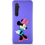 Printify Xiaomi Mi Note 10 Lite Soft Premier Kapak Minnie Mouse-F Tasarımlı Silikon Cep Telefonu Kılıfı