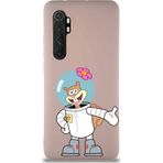 Printify Xiaomi Mi Note 10 Lite Soft Premier Kapak Sandy Tasarımlı Silikon Cep Telefonu Kılıfı