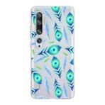 PrintiFy Xiaomi Mi Note 10 Pro ile Uyumlu 1mm Slim Fit Nazar Boncuğu 3 Baskılı Şeffaf Kılıf