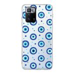 PrintiFy Xiaomi Poco X3 GT ile Uyumlu 1mm Slim Fit Nazar Boncuğu 1 Baskılı Şeffaf Kılıf