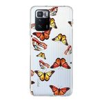 PrintiFy Xiaomi Poco X3 GT ile Uyumlu 1mm Slim Fit Water Color 2 Baskılı Şeffaf Kılıf