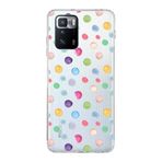 PrintiFy Xiaomi Poco X3 GT ile Uyumlu 1mm Slim Fit Water Color 6 Baskılı Şeffaf Kılıf