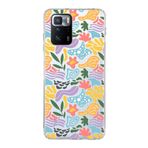 PrintiFy Xiaomi Poco X3 GT ile Uyumlu Kapak Memphis Desen - 2 Tasarımlı 1mm Fit Şeffaf Silikon Kılıf