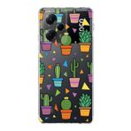 PrintiFy Xiaomi Poco X5 Pro ile Uyumlu 1mm Slim Fit Water Color 4 Baskılı Şeffaf Kılıf