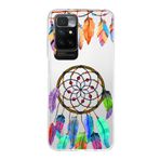 PrintiFy Xiaomi Redmi 10 2022 ile Uyumlu 1mm Slim Fit Nazar Boncuğu 6 Baskılı Şeffaf Kılıf