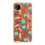 PrintiFy Xiaomi Redmi 10A ile Uyumlu 1mm Slim Fit Nazar Boncuğu 3 Baskılı Şeffaf Kılıf