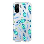 PrintiFy Xiaomi Redmi Note 10s ile Uyumlu 1mm Slim Fit Nazar Boncuğu 3 Baskılı Şeffaf Kılıf
