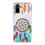 PrintiFy Xiaomi Redmi Note 10s ile Uyumlu 1mm Slim Fit Nazar Boncuğu 6 Baskılı Şeffaf Kılıf