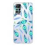 PrintiFy Xiaomi Redmi Note 11 Pro 5G ile Uyumlu 1mm Slim Fit Nazar Boncuğu 3 Baskılı Şeffaf Kılıf