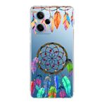 PrintiFy Xiaomi Redmi Note 12 Pro 5G ile Uyumlu 1mm Slim Fit Nazar Boncuğu 6 Baskılı Şeffaf Kılıf