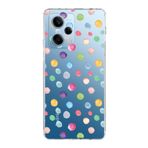 PrintiFy Xiaomi Redmi Note 12 Pro 5G ile Uyumlu 1mm Slim Fit Water Color 6 Baskılı Şeffaf Kılıf