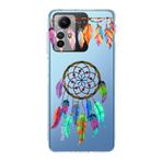 PrintiFy Xiaomi Redmi Note 12S ile Uyumlu Nazar Boncuğu 6 Kamera Korumalı Şeffaf Silikon Kılıf