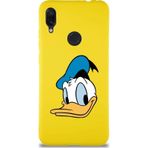 Printify Xiaomi Redmi Note 7 Pro Soft Premier Kapak Donald Duck-B Tasarımlı Silikon Cep Telefonu Kılıfı