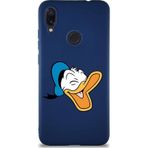 Printify Xiaomi Redmi Note 7 Pro Soft Premier Kapak Donald Duck-E Tasarımlı Silikon Cep Telefonu Kılıfı