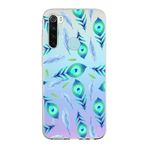 PrintiFy Xiaomi Redmi Note 8 ile Uyumlu 1mm Slim Fit Nazar Boncuğu 3 Baskılı Şeffaf Kılıf