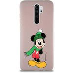 Printify Xiaomi Redmi Note 8 Pro Soft Premier Kapak Mickey Mouse-G Tasarımlı Silikon Cep Telefonu Kılıfı