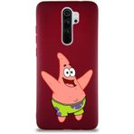 PrintiFy Xiaomi Redmi Note 8 Pro Soft Premier Kapak Patrick Yıldız Tasarımlı Silikon Cep Telefonu Kılıfı