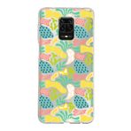 PrintiFy Xiaomi Redmi Note 9 Pro ile Uyumlu Kapak Memphis Desen - 3 Tasarımlı 1mm Fit Şeffaf Silikon Kılıf