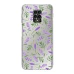 PrintiFy Xiaomi Redmi Note 9 Pro ile Uyumlu Water Color 3 Kamera Korumalı Şeffaf Kılıf