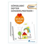 printkonsept 2'li Resim Defteri Spiralli Karton Kapak 23x33 Cm 15 Yaprak Resim Defteri Büyük Boy