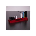 Printology USB/SD Kart/Micro SD Kart Organizer Düzenleyici Stand Dekoratif Tasarım (Kırmızı)