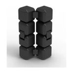 Printona Infinity Cube - Sonsuz Küp - Stres Küpü - Hareketli Küp - Siyah