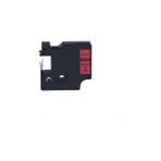 Printpen Dymo D1 40917 9 mm 7 m Kırmızı Etikete Siyah Etiket
