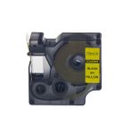 Printpen Dymo D1 45808 19 mm 7 m Sarı Etikete Siyah Etiket