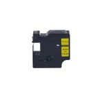 Printpen Dymo D1 53718 24 mm 7 m Sarı Etikete Siyah Etiket