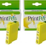 PRINTPEN EPSON T1284XL Sarı Yüksek Kapasite (13ml.) Muadil Mürekkep Kartuşu 2li paket
