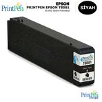 Printpen Epson T8581 C13T858100 Siyah 50K Muadil Kartuş