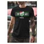 printtmade BURSASPOR 1963 Bisiklet Yaka Yüksek Kalite Baskılı T-Shirt