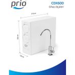 Prio CDX600 Praktic Tanksız Direkt Akışlı Otomatik Yıkamalı Pompalı Su Arıtma Cihazı